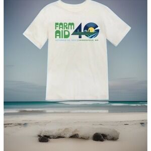 Farm Aid 40 T-Shirt Sept 2025 Minneapolis MN Size Medium Country Music Band Tee